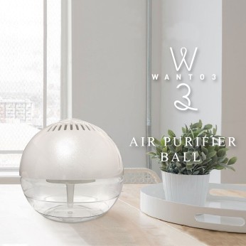 空氣淨化球-珍珠白色(M) MP09