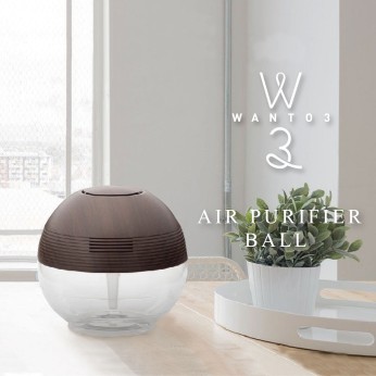空氣淨化球-深木紋(M) MP08