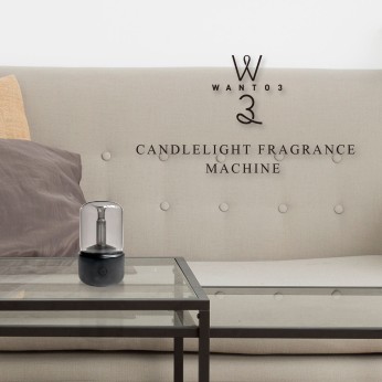 燭光香氛機-黑 MD48