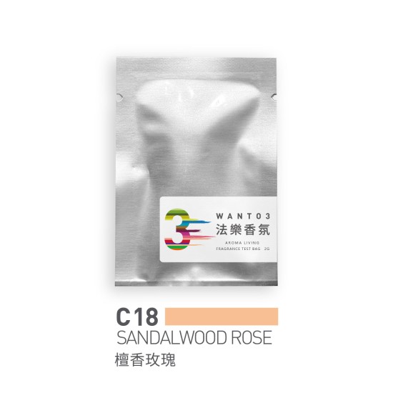 試香包-CF18檀香玫瑰