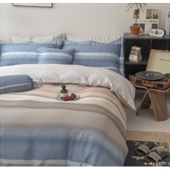 40S天絲兩用被床包組 4件組-雙人(5尺)-藍調(特)  54P40S0820-F