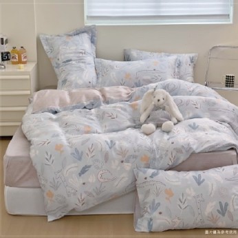 40S天絲兩用被床包組 4件組-加大(6尺)-小淘氣(特)  64P40S0820-I