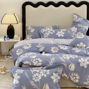 40S天絲兩用被床包組 4件組-加大(6尺)-浪凡(特)  64P40S0820-R