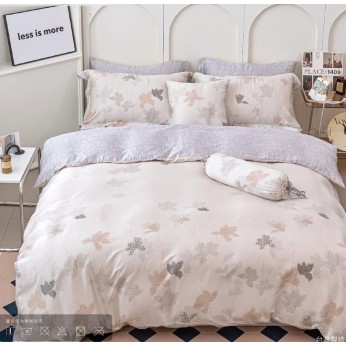 40S天絲兩用被床包組 4件組-加大(6尺)-塗鴉大地(特)  64P40S0820-X