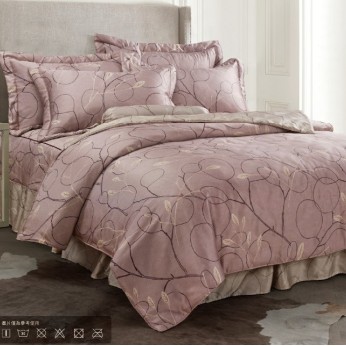 40S天絲兩用被床包組 4件組-加大(6尺)-和紙點點(特)  64P40S0820-Z