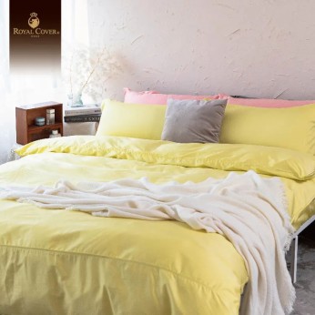 素色被單100%棉-雙人-亮麗黃 111253103532  素色被單100%棉-雙人-亮麗黃 111253103532