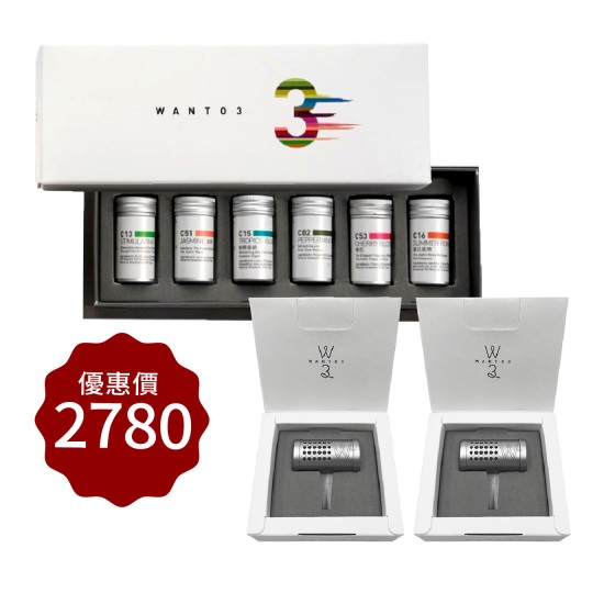 套裝禮盒-6蕊2夾