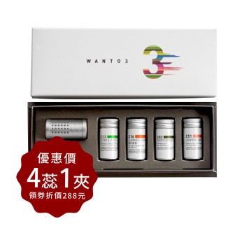 套裝禮盒-4蕊1夾