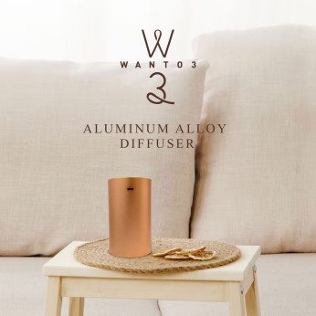 鋁合金隨身擴香儀 (玫瑰金)-ND07