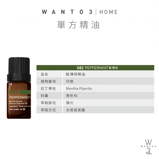 歐薄荷單方精油 歐薄荷單方精油